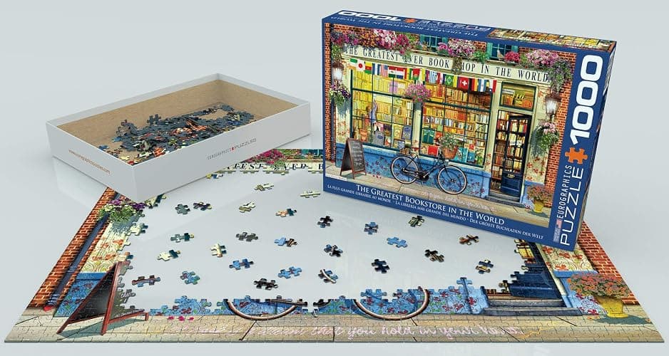 EuroGraphics (EURHR) The Greatest Bookstore in The World 1000Piece Puzzle 1000Piece Jigsaw Puzzle thumbnail 3