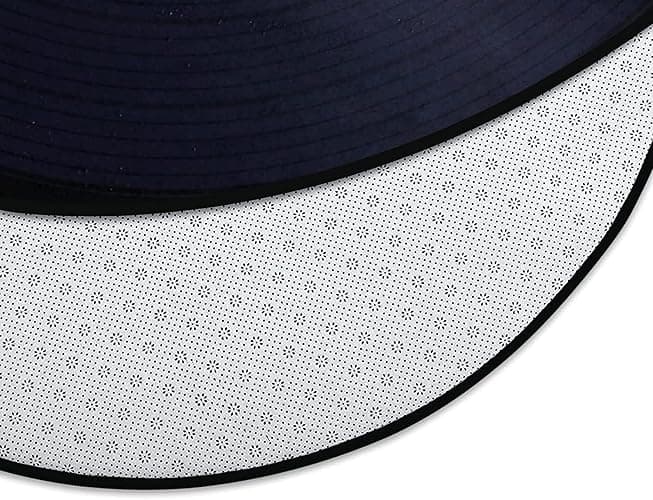 keepcute Music Record Black Round Area Rug for Bedroom Living Room Study Playing,Non-Slip Floor Mat Carpet Home Decor Rugs, 3' Diameter thumbnail 5