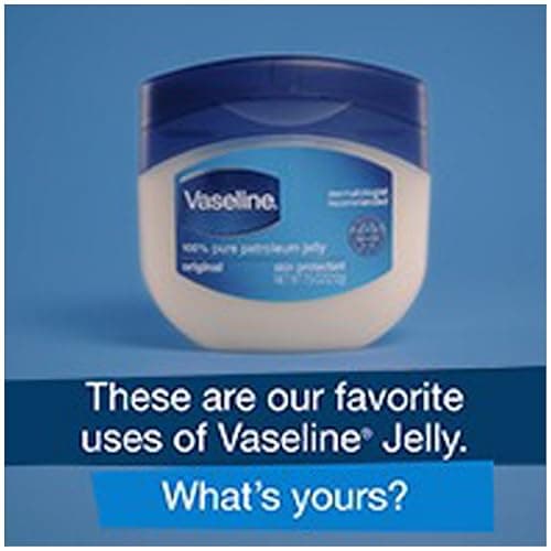 Vaseline Original Petroleum Healing Jelly For Dry Cracked Skin 13oz 1ct | Moisturizing skin protectant for minor cuts, burns and eczema; fragrance-free, hypoallergenic and dermatologist recommended thumbnail 6