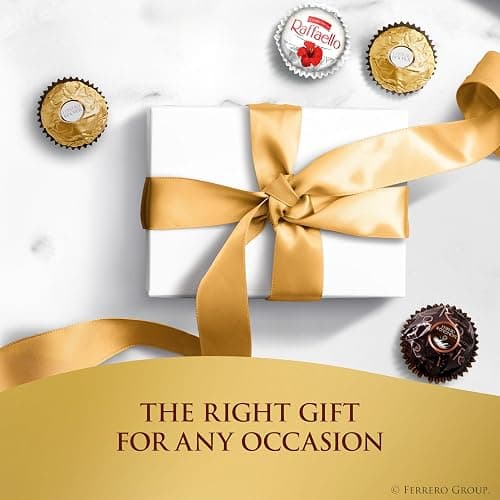 Ferrero Collection, Premium Assorted, Hazelnut, Dark Chocolate and Coconut, 48 Count Premium Treats, 6.1 oz thumbnail 5