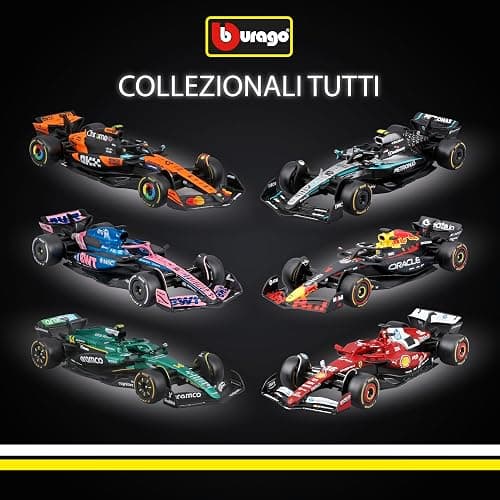 Bburago - F1 McLaren F1 MCL39 2025#81 Oscar Piastri, Auto Diecast in Scala 1:64, Replica Dettagliata Monoposto Formula 1, Colori Ufficiali McLaren, Blister da Collezione, Età Consigliata 14+ Anni thumbnail 6