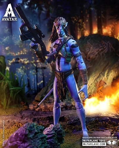 McFarlane Toys- Avatar: Fire and Ash Jake Sully (Metkayina Final Battle) 7in Action Figure McFarlane Collector Edition thumbnail 10