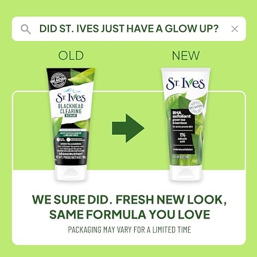 St. Ives Blackhead Clearing Face Scrub, Green Tea, 6 oz - 6 Ounce (Pack of 1) thumbnail 3