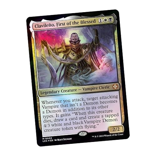 Magic: The Gathering The Lost Caverns of Ixalan Commander Deck - Blood Rites (100-Card Deck, 2-Card Collector Booster Sample Pack + Accessories) thumbnail 4