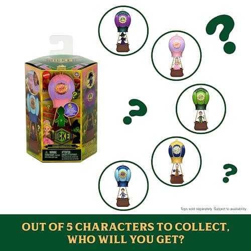 Mattel Universal Pictures’ Wicked Ozian Balloons Reveal Toy Set with Surprise Small Doll, Hot Air Balloon & Accessory (Styles May Vary) thumbnail 3