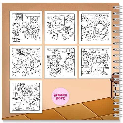 Silly Crimes: Cozy and Funny Coloring Book for Adults and Teens thumbnail 2