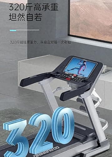 New Large Home Electric Treadmill Multifunction Gradient Lift Support WiFi Touch Large Screen thumbnail 9