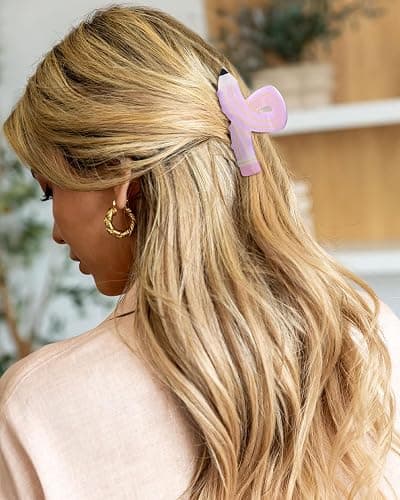 WELROG 3Pcs Hair Claw Clips for Women - Pencil Funny Claw Clips Back to School Appreciation Teacher Hair Clips thumbnail 6