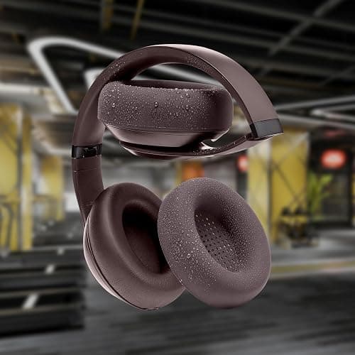 WC SweatZ Studio Pro - Patented Protective Silicone Earpad Covers for Beats Studio Pro Made by Wicked Cushions | Sweatproof & Easily Washable | Brown thumbnail 4