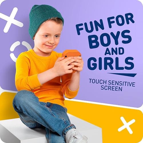 Electronic Tic-Tac-Toe Handheld Game | 3-in-1 Memory & Brain Games | Birthday Gift for Kids and Adults | Touchscreen Travel Friendly with Sound & Voice Effects for Kids Age 7+ thumbnail 4