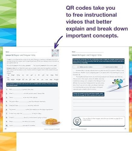 Spectrum Language Arts 5th Grade Workbook, ELA Books for Kids Ages 10-11 Covering Parts of Speech, Vocabulary, English Grammar, Sentence Structure, and More, Classroom or Homeschool Curriculum thumbnail 7