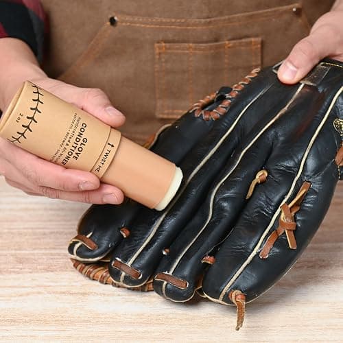 Rhino Wax Baseball Glove Care & Maintenance Kit with Oil & Conditioner | Maintain baseball gloves with premium oil and conditioner that preserve glove quality, flexibility and extend glove life. thumbnail 4