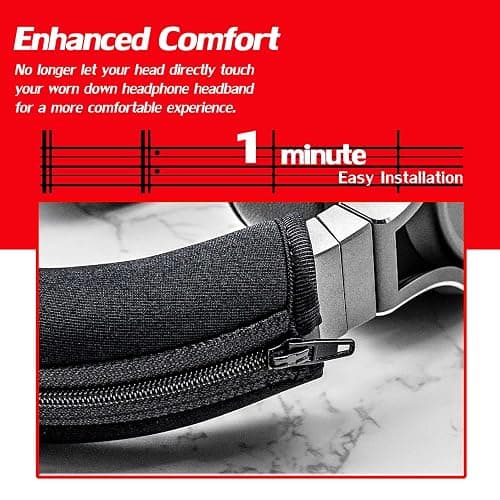 DIMOST Protective Headband Cover for ATH M Series - Compatible with Virtuoso XT, SE, Wireless, M50X, M50XBT, M50, M40X & More thumbnail 5