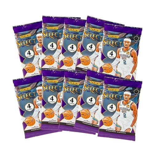 2024–25 Panini Select NBA Basketball Mega Box – Official Trading Cards – Retail Exclusive Blue & Red Prizms, Rookie Cards & Inserts – Sealed Box thumbnail 3