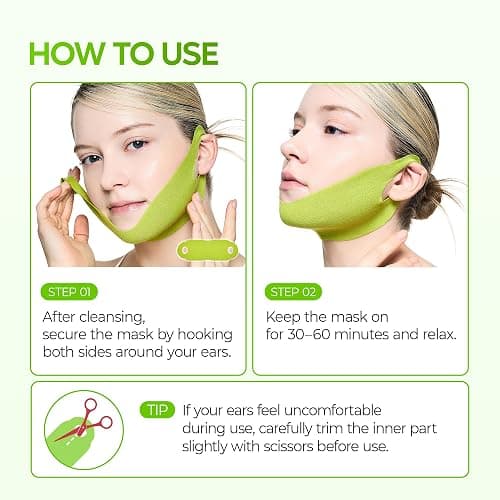 Dr.Melaxin CACTOX V-LIFTING MEWING BAND with Cactus Cooling Reduce Puffiness & Pore Tightening for Visible Pore Care Skin Repair thumbnail 6
