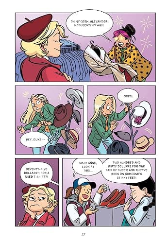 Stacey's Mistake: A Graphic Novel (The Baby-Sitters Club #14) (14) (The Baby-Sitters Club Graphix) thumbnail 3