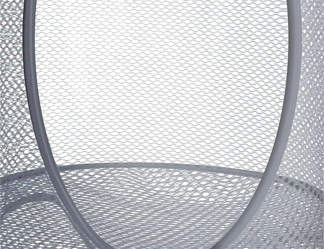 ⭐️Storage Foldable Net 4 Compartments Hanging Mesh Toy Storage Organizer for Kid Room Toys, Gloves, Hats, Socks（Gray） thumbnail 3