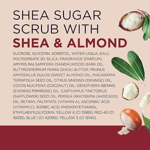 Dr Teal's Shea Sugar Body Scrub, Shea Butter with Almond Oil & Essential Oils, 19 oz (Pack of 3) thumbnail 10