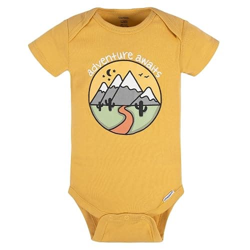 Gerber Baby Girls' 8-pack Short Sleeve Onesies Bodysuits thumbnail 3