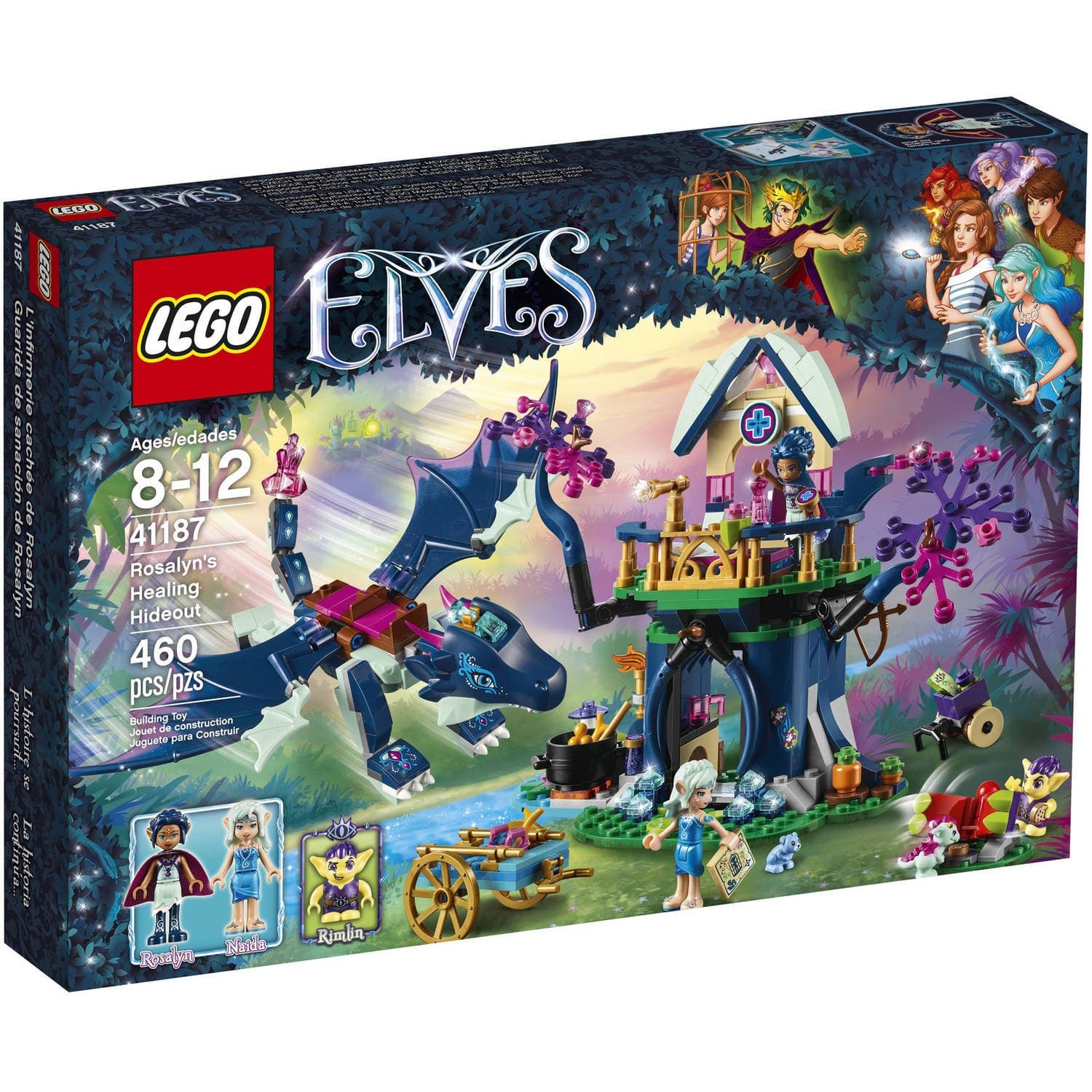 LEGO Elves Rosalyn's Healing Hideout 41187 Building Kit (460 Piece) - Image 1