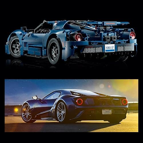 LEGO Technic 2022 Ford GT Building Set for Adults - Gifts for Christmas - Collectible Kit W/Authentic Features, Ages 18+ - 1:12 Scale - Display as Bedroom or Home Decor - 42154 thumbnail 4