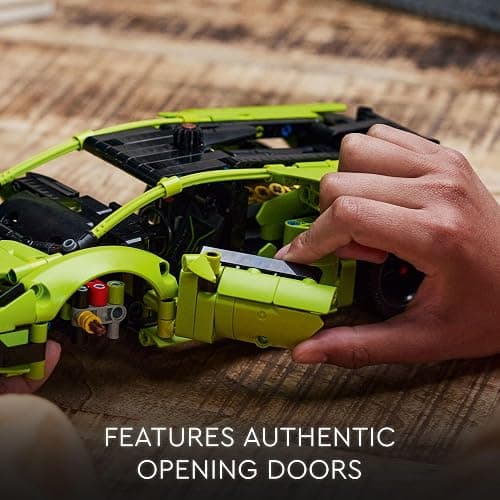 LEGO Technic Lamborghini Huracán Tecnica Advanced Sports Car Building Kit for Kids Ages 9 and up Who Love Engineering and Collecting Exotic Sports Car Toys, 42161 thumbnail 5