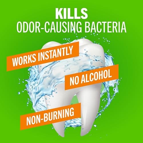 TheraBreath Fresh Breath Mouthwash, Mild Mint Flavor, Alcohol-Free, 16 Fl Oz (2-Pack) thumbnail 2