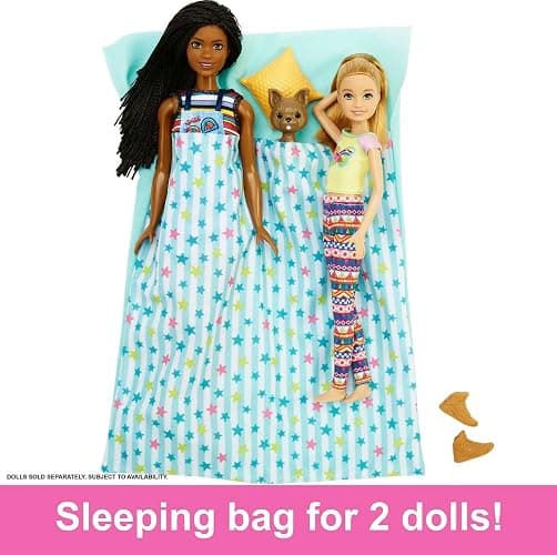 Barbie Camper, Doll Playset with 60 Accessories, 30-Inch-Slide and 7 Play Areas, Dream Camper thumbnail 4
