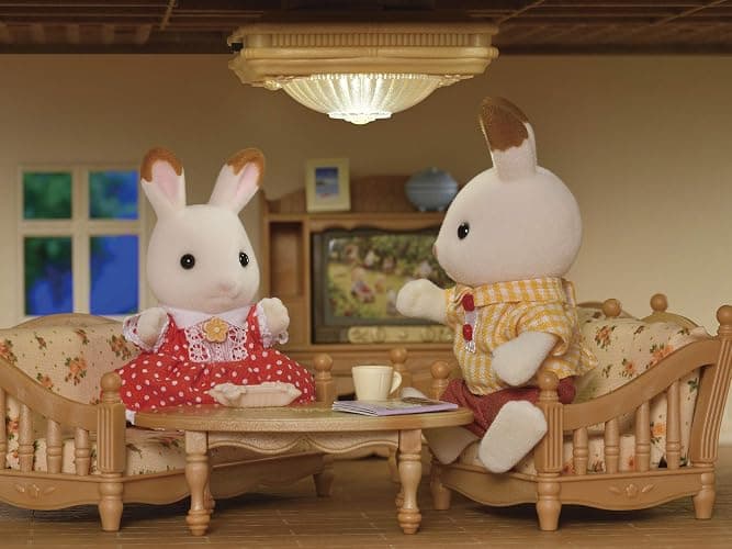Calico Critters Ceiling Light - Dollhouse Accessory - Brighten up Your Calico Critters Home! thumbnail 2