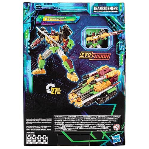 Transformers Toys Legacy Evolution Voyager Class Comic Universe Bludgeon Toy, 7-inch, Action Figure for Boys and Girls Ages 8 and Up thumbnail 4
