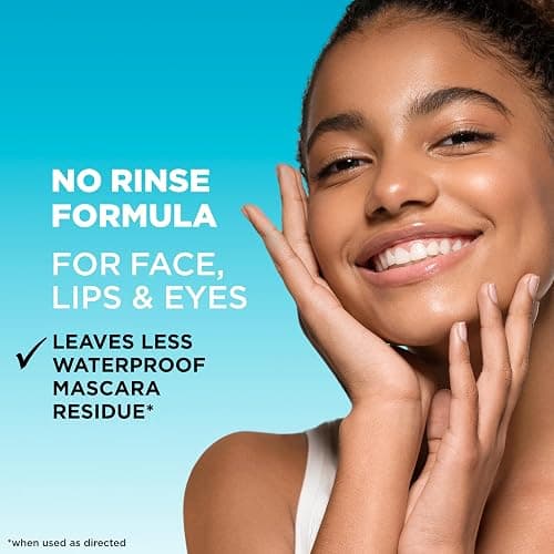Garnier Micellar Water For Waterproof Makeup, Hydrating Facial Cleanser & Makeup Remover, Suitable for Sensitive Skin, Vegan, Cruelty Free, 13.5 Fl Oz (400mL), 1 Count thumbnail 4