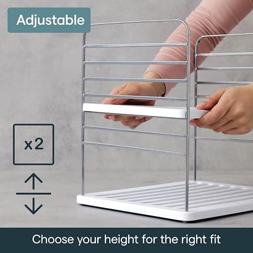 YouCopia UpSpace Cabinet Box Organizer Large, Adjustable Foil Wrap Shelf thumbnail 4