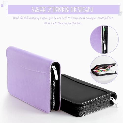 Budget Binder with Zipper Envelopes, Cash Envelopes for Budgeting, A6 PU Leather Budget Planner 2026 with Cash Envelopes Calculator, Bill Money Organizer for Cash Saving Budget System Wallet thumbnail 5
