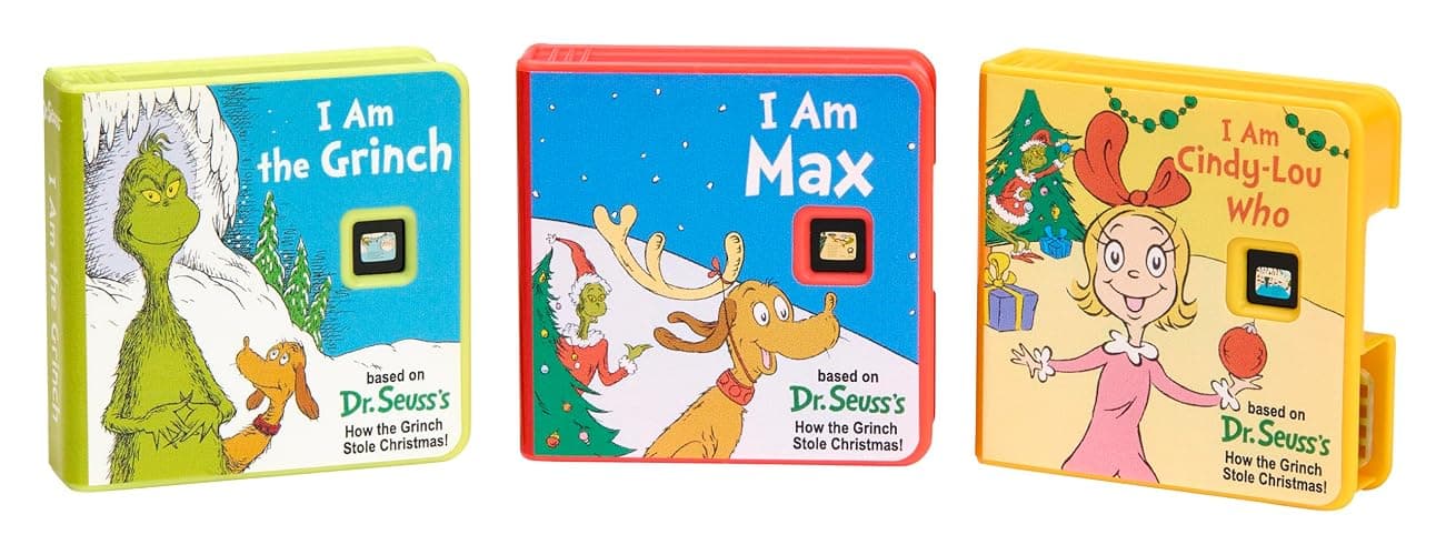 Little Tikes Story Dream Machine Dr. Seuss Grinch Collection, Storytime, Books, Audio Play Character, Gift and Toy for Toddlers and Kids Girls Boys Ages 3+ Years thumbnail 6
