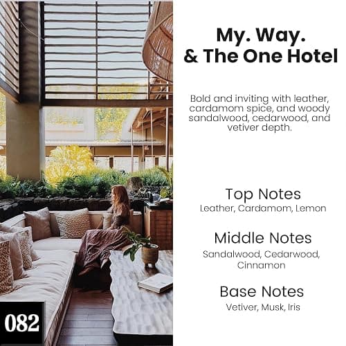 HoogaLife Car Air Freshener Hanging 2 Pack - Hotel Collection Diffuser Oil Inspired by M.y Way & The 0ne Hotel - NO.1000 Fragrance Oil, Car Fresheners for Women Made in USA (082) thumbnail 2