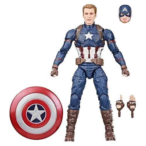 AVENGERS Marvel Legends Series Captain America, Endgame Collectible 6 Inch Action Figure - Image 1