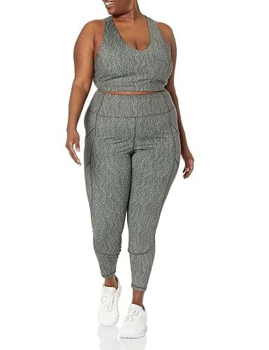 Amazon Essentials Women's Active Sculpt Workout High Rise Full Length Leggings with Pockets (Available in Plus Size) thumbnail 7