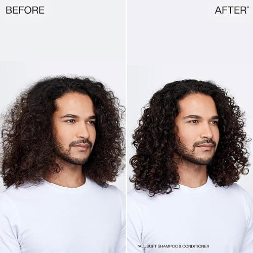 Redken All Soft Shampoo - Moisturizes & Hydrates Dry, Brittle Hair, Gently Cleanses and Softens, With Argan Oil, Safe For Color-Treated Hair thumbnail 8