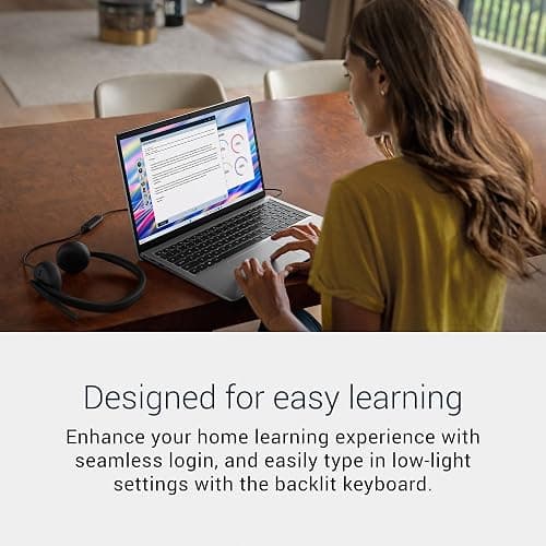 Dell 15 Laptop DC15250-15.6-inch FHD (1920x1080) 120Hz Display, Intel Core i5-1334U Processor, 16GB DDR4 RAM, 512GB SSD, Intel UHD Graphics, Windows 11 Home, Onsite Service - Platinum Silver thumbnail 3