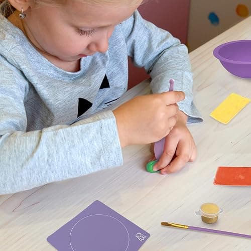 JOiFULi Make Your Own Clay Jewelry Bowls Arts and Crafts Kit for Girls Kids Ages 8 9 10 11 12 Years Old thumbnail 2