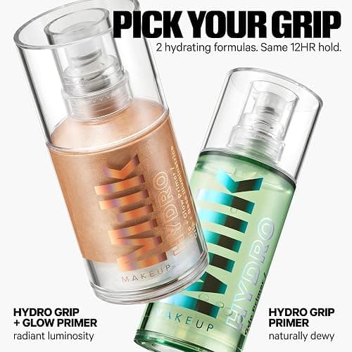 Milk Makeup Hydro Grip + Glow Primer with Hyaluronic Acid – Illuminating Face Primer Grips Makeup for Up to 12 Hours – Silicone-Free, Hydrating Formula with Radiant, Golden Finish – 1 oz thumbnail 8