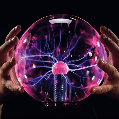 Discovery™ Plasma Globe Lamp, Touch & Sound Sensitive Lightning, Interactive Electric Plasma Ball for Hands-On STEM Learning, Plug-in Bedroom & Desktop Decorative lamp thumbnail 8