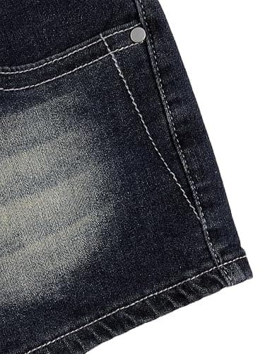 WDIRARA Women's Cross Embroidery Rhinestone Denim Shorts Y2k Grunge Punk Jean Shorts thumbnail 4