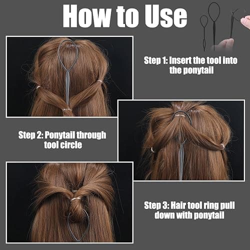 Auroray 2200 Pcs Elastic Hair Ties, 6 Natural Colors Mini Rubber Bands with Hair Tail Tools and Comb, Hair Accessories for Women, Girls, Toddlers, Babies thumbnail 4