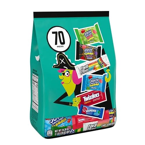 Hershey Assorted Fruit Flavored, Halloween Candy Variety Bag, 24.39 oz thumbnail 4