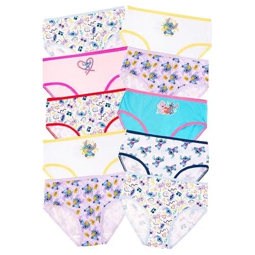 Disney girls Lilo & Stitch Amazon Exclusive Panties and Girlshorts Featuring Angel Sizes 2/3t-10 thumbnail 3