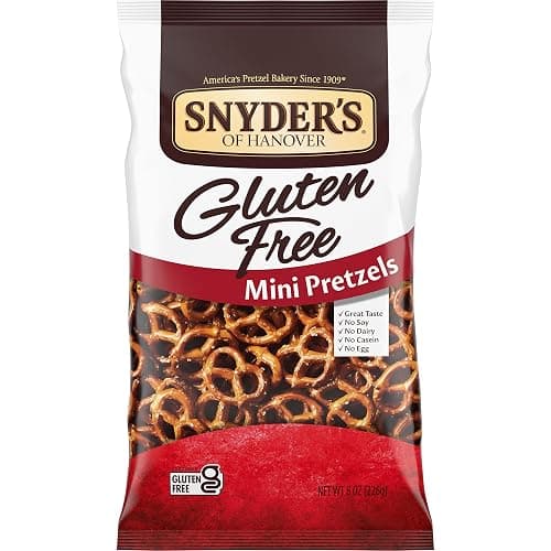 Snyder's of Hanover, Gluten Free Mini Pretzels, 8 Oz Bag - Image 1