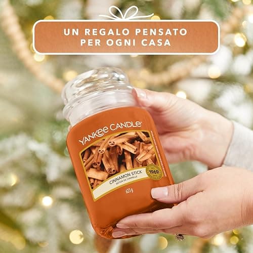 Yankee Candle Candela Profumata In Giara Grande | Bastoncino Di Cannella | Durata Fino A 150 Ore | Cinnamon Stick, Candele in Giara Grande thumbnail 5