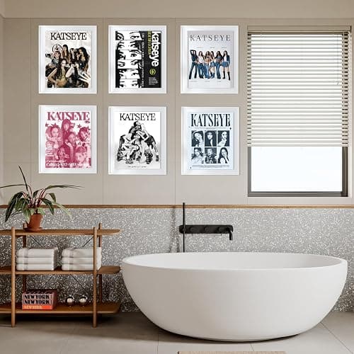 DAVBNM A Set Of 6 Katseye Poster Music Girl Group Poster Aesthetic Print Decor Wall Art Canvas Wall Art Decor for Bedroom 20 x 25 cm thumbnail 7