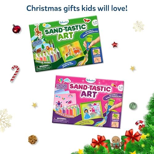 Skillmatics Sand Art Activity - Mess-Controlled DIY Unicorn & Princess Craft Kit with 50+ Colorful Stickers, Creative & Fun Hands-On Activity, Christmas Gifts for Ages 4, 5, 6, 7, 8, 9, 10 thumbnail 3